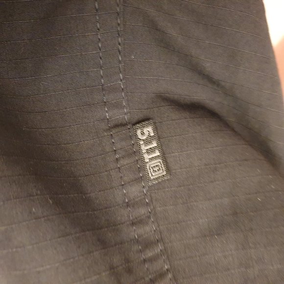 Fast-Tac Short Sleeve Uniform Shirt BLACK - Picture 8 of 8